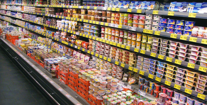 Kühlanlage Supermarkt
